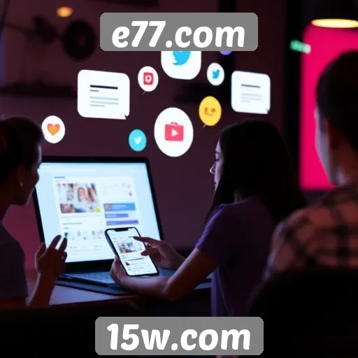 Novos recursos de interação social em e77.com